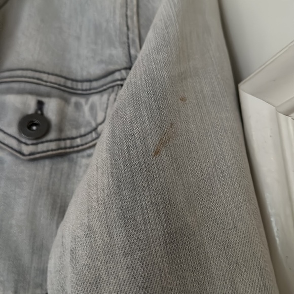 Leith grey-blue denim jacket - Picture 4 of 4